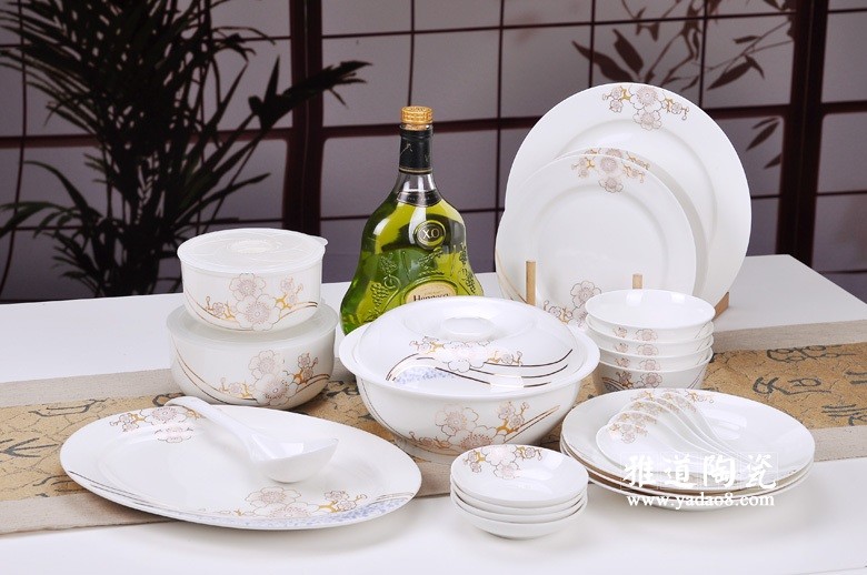 金梅高級陶瓷餐具