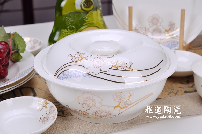 金梅高級陶瓷餐具-品鍋