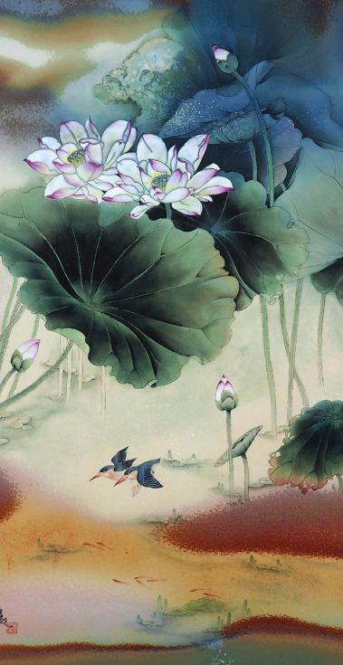 《音之》瓷板畫