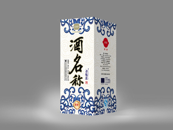 青花瓷紋飾包裝