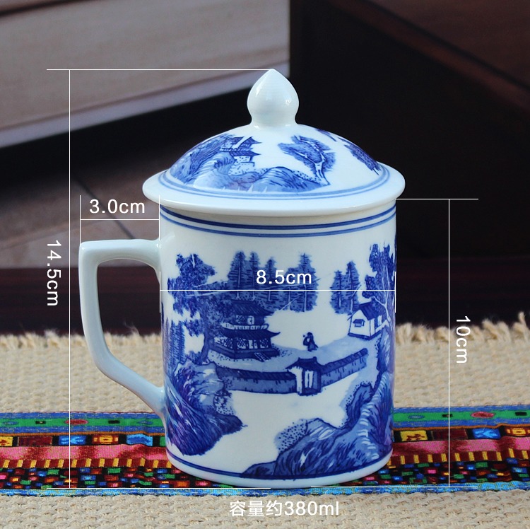 景德鎮青花瓷茶杯特價批發