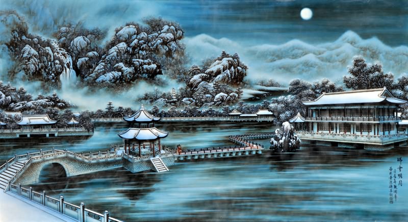 熊國華：現代陶瓷界畫山水的發展