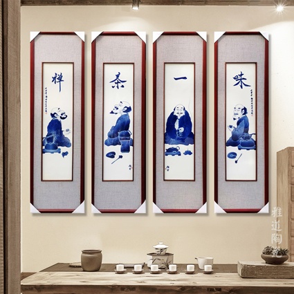 茶室掛什么字畫比較好（適合茶室的掛畫推薦）(圖10)