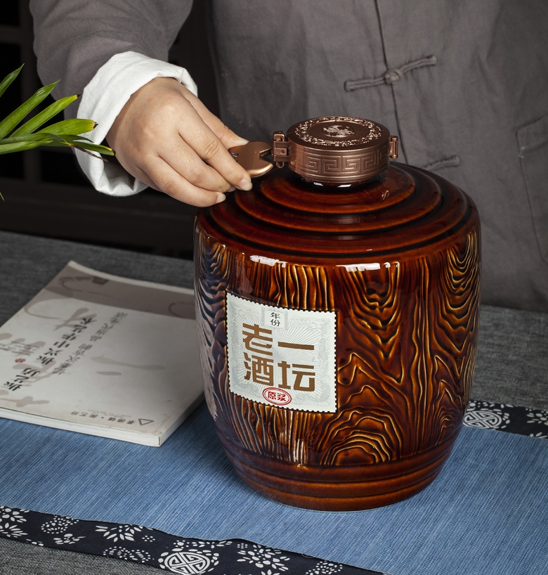 10斤20斤30斤一壇老酒陶瓷酒壇